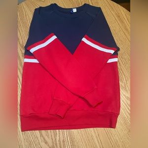 H&M Red and Blue Long sleeve Men’s Sweater